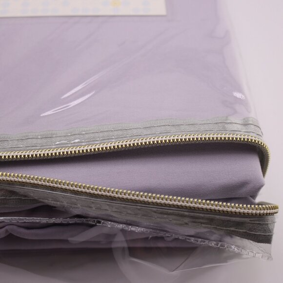 3PC TWIN Sweet Home Collection 1800 Thread Count Sheet Set - Lilac - Picture 3 of 3
